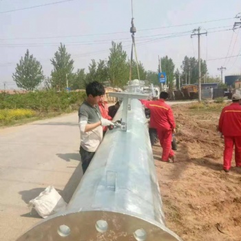 10KV钢管杆型号 钢管电杆 钢管塔生产厂家 霸州杭工科技有限公司