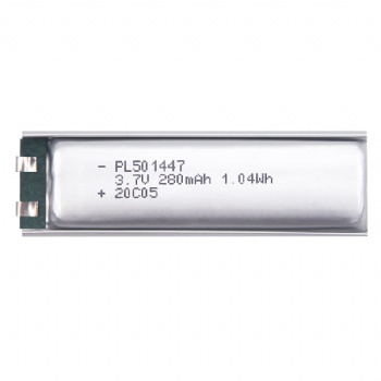 3.7钴酸锂锂电池锂电池501447-280纯钴扁平锂电池