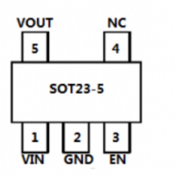 CSM5122输入耐压 40V，2.** 超低静态电流，EN 功能，300mA 带载电流，低压差线
