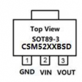 CSM5233输入耐压 30V，2.** 超低静态电流，150mA 带载电流，低压差线性稳压器