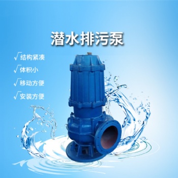 山东WQ系列排污泵节能安装方便