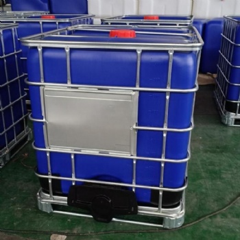 全新耐腐蚀吨桶价格/1吨蓝色避光吨桶/小口径1000L包装桶