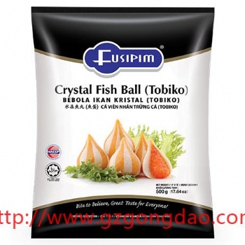 【Fusipim】水晶鱼丸（鱼蛋）500克*20包/箱