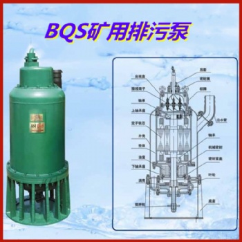 矿山取排水用BQS矿用潜水泵可定制不锈钢材质