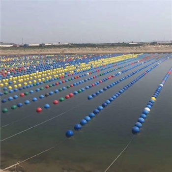 海洋养殖牧场水面围栏聚乙烯塑料警示浮球