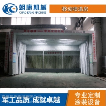 陕西 南京 扬州 安徽 钢结构喷漆房 选择常州朝康
