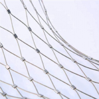 不锈钢绳网,动物园围网,鸟类笼舍绳网,植物攀爬网,不锈钢绳网，幕墙装饰网