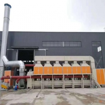 厂家货源催化燃烧设备 喷漆房工业废气处理设备 催化燃烧一体机