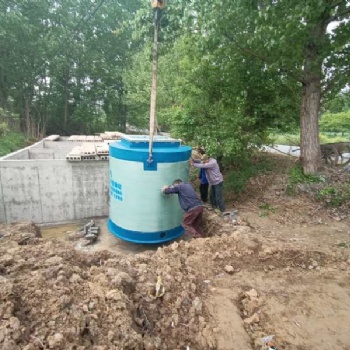 玻璃钢一体化污水提升泵站