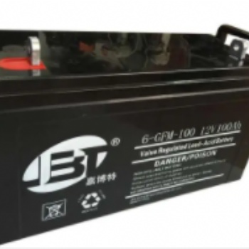 JBT嘉博特蓄电池6-GFM-100 UPS不间断电源