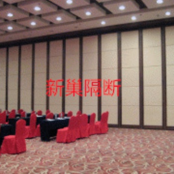 新款宴会厅活动高隔断墙酒店移动隔断折叠屏风会议室隔断隔音折叠门