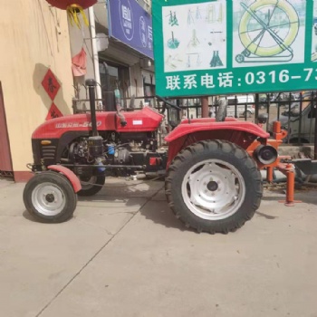 四轮10T15T绞磨绞盘电缆牵引机放线车拖拉机绞磨