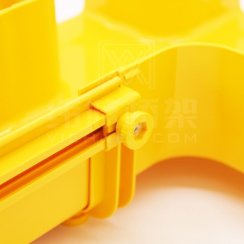 塑料光纤槽道ABS尾纤槽机柜跳纤保护阻燃PVC黄色线槽机房弱电网格桥架强电铝合金走线架三网合一综