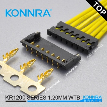 KONNRA KR1200 汽车用间距1.20mm精仿MOLEX单排SMT连接件