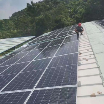 佛山晶天400W太阳能板分布式屋顶并网光伏发电组件