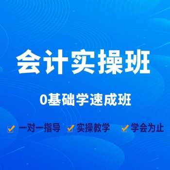 坂田会计培训 初级会计实操班 零基础学习