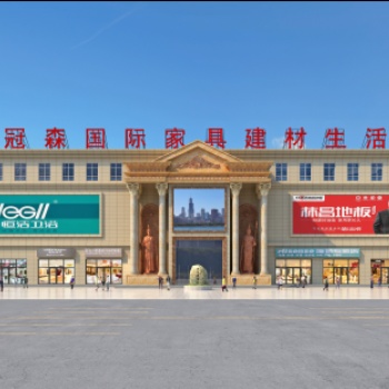 临沂效果图制作|建筑外立面|小区住宅|景观绿化效果图表现