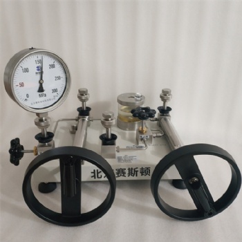 赛斯顿台式手动液压源（-0.085~60）MPa 油压/水压校验台