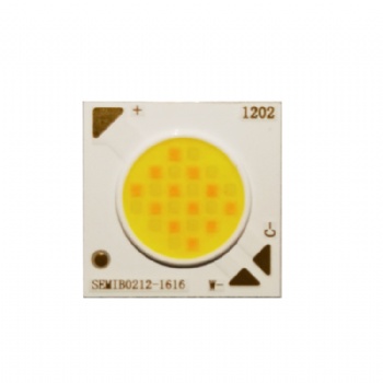 1616外形10.5发光面CXA1507/1512双色温COB光源15W8串24V调光调色