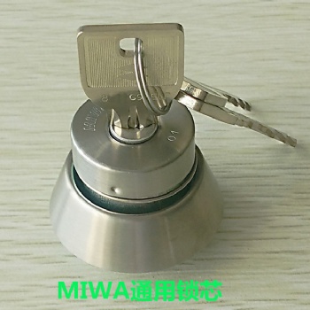 日本原装进口防火锁MIWA 01锁芯室内门U9美和不锈钢锁头1**.CY