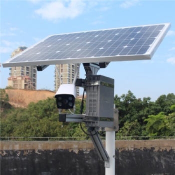 太阳能监控供电系统 12V锂电池 户外工程光伏发电板