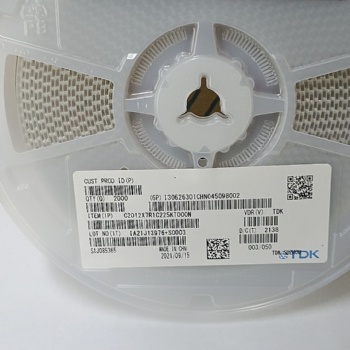 TDK贴片电容C2012X5R1H105K12**B代理商