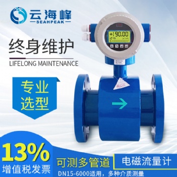 大连海峰电磁流量计HFLD分体式电磁流量计