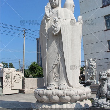 如来佛祖石雕 弥勒佛和达摩的雕刻寓意 附近的石雕佛像厂家