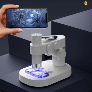 有了这款儿童显微镜，不用出门也能看世界