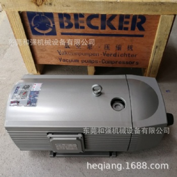 供应原装 BECKER贝克真空泵 VT4.25 0.75KW 旋片低噪声无油气泵