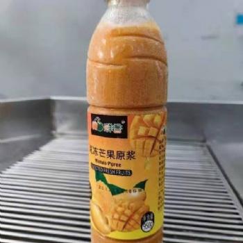 佛山速冻食品冷冻台农芒果浆950g/瓶装，杨枝甘露专用