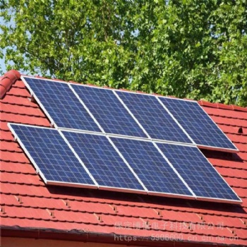 光伏发电板电池板 太阳能板屋顶发电 逆变器电池太阳能路灯监控