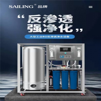 大型反渗透水处理设备软化水纯水设备全自动RO工业净水处理器