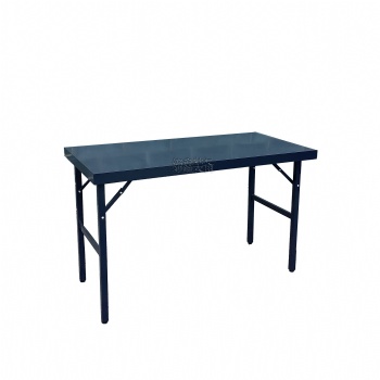 野战作业桌 钢制折叠桌 藏青色