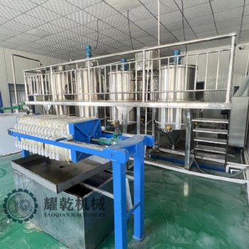 山茶油提炼设备 QC标准生产食用油机组 日产0.5-200吨生产线