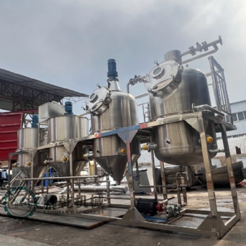 提炼茶籽油设备 小型食用油厂精炼设备 山茶籽油压榨炼油设备