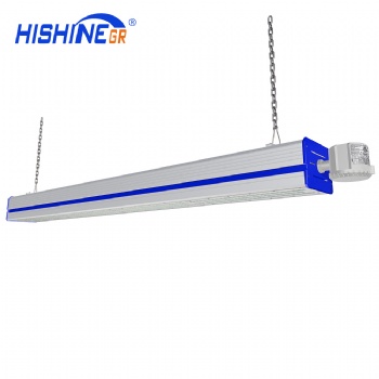 深圳厂家LED线性灯铝材外壳高棚灯室内吊链照明灯
