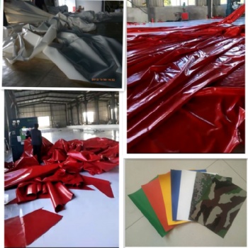 上海燕雨PVDF涂层膜布供应-专用耐高温PVC彩色膜布加工