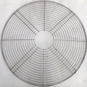 圆形风机铁网罩 工业轴流风机护罩 机械防护罩 异型网片可定做
