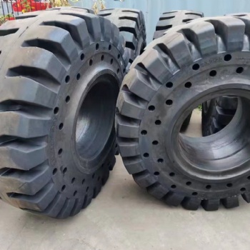 矿山轮胎工程机械轮胎23.5-25实心轮胎50装载机铲车轮胎