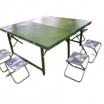 DX-GZ029野战钢制餐桌