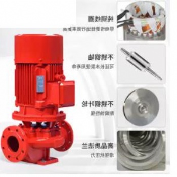 XBD消防泵 自喷加压泵 消防泵厂家 XBD6.0/20G-L 22KW
