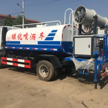 物业小区喷洒电动洒水车，农村冬季消防洒水车价格多少钱一辆