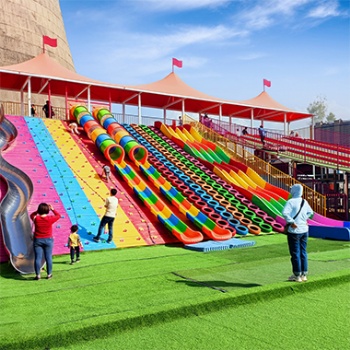 郑州出售设备大型滑滑梯儿童游乐园幼儿园设备非标定制