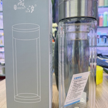 西安广告杯定做 玻璃杯 思宝品牌水杯 可印字