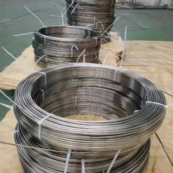 不锈钢毛细盘管（由管坯冷拔而成，非板材焊接。