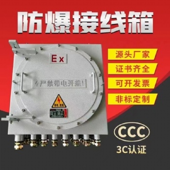 BJX51防爆箱IIC级接线端子箱隔爆型配电箱仪表控制开关操作检修箱