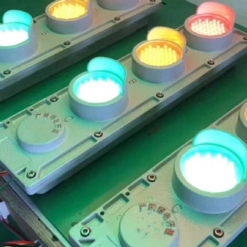 防爆LED滑触线行车电源指示灯380V伏红黄绿信号灯起重机灯