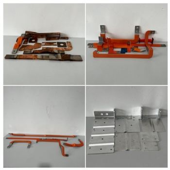 新能源动力电池连接件 铜排 铝排 软连接 硬连接 PI PET绝缘热压膜
