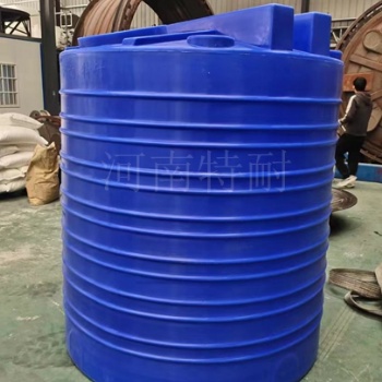 蓝色防紫外线PE储水罐